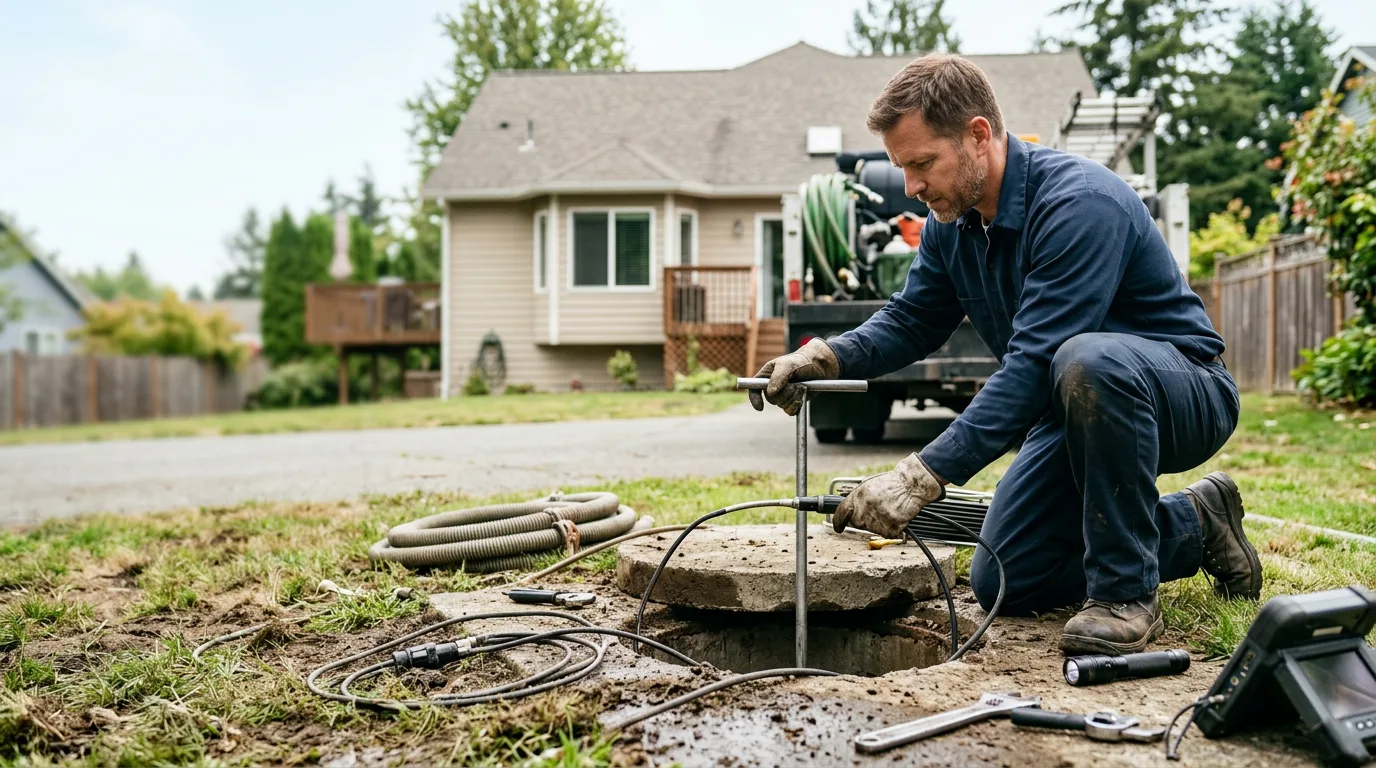 Septic Tank Pumping in Pointe Aux Pins, MI